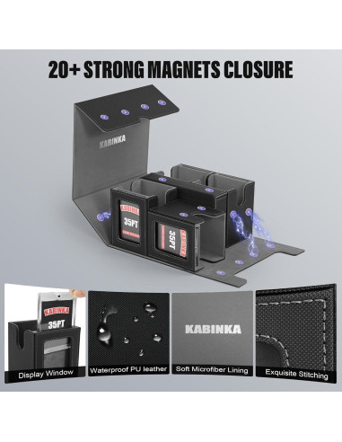 Caja de Deck Kabinka 5 en 1 para Cartas Coleccionables
