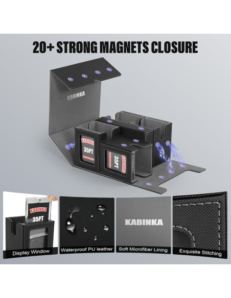 Caja de Deck Kabinka 5 en 1 para Cartas Coleccionables