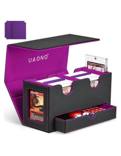 Caja de Barajas UAONO Doble con Expositores y Bandeja para Dados
