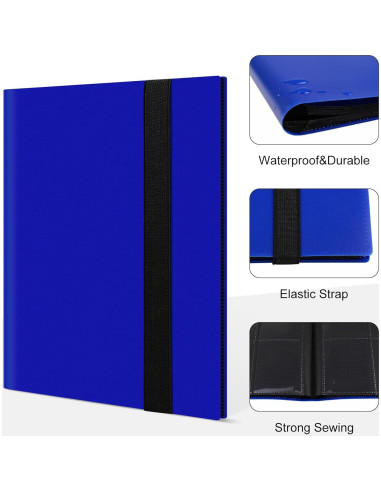 Carpeta de 4 Bolsillos TiopLior para 160 Cartas Coleccionables