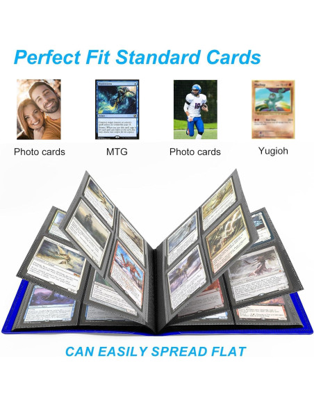 Carpeta de 4 Bolsillos TiopLior para 160 Cartas Coleccionables