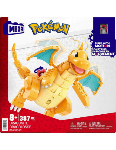 Set de Construcción Dragonite MEGA 388 Piezas 18 cm