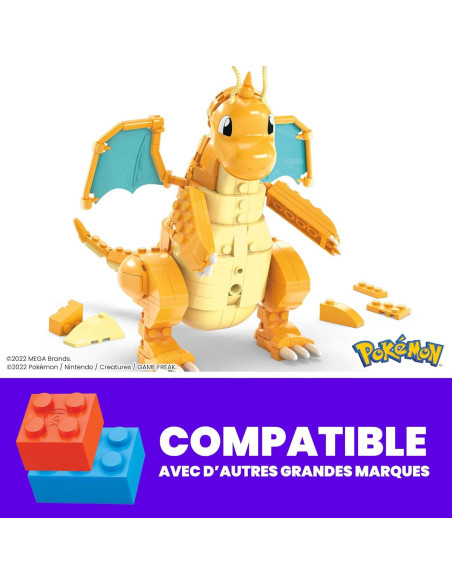 Set de Construcción Dragonite MEGA 388 Piezas 18 cm Set de Construcción Dragonite MEGA 388 Piezas 18 cm