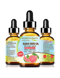 Aceite de Semilla de Guayaba 100% Puro Virgen 30 ml Antienvejecimiento