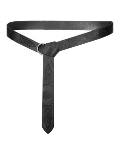 Cinturón Medieval Vikingo JAOYU de Cuero PU Ajustable 165 cm