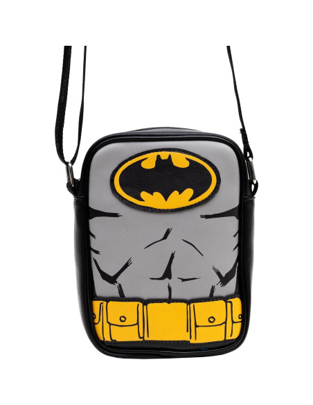 Bolso Cruzado de Cuero Vegano Batman DC Comics 27x16x5cm