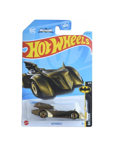 Hot Wheels Batimóvil Mattel 1:64 Escala Oro 137/250