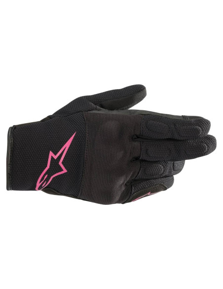 Guantes Alpinestars Stella S-Max Drystar Mujeres XS Negro/Rosa Guantes Alpinestars Stella S-Max Drystar Mujeres XS Negro/Rosa