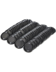 Smartdealspro 64 Fichas de Plástico 32mm con Caja de Almacenamiento 2