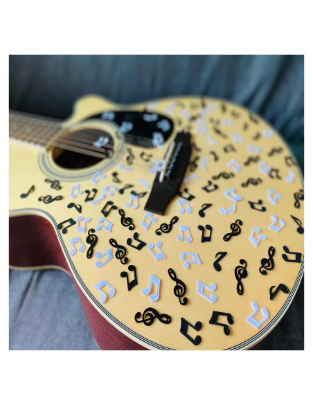 Confeti Musical Metalizado JNSAXMI 900 Piezas 3 Estilos