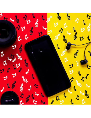 Confeti Musical Metalizado JNSAXMI 900 Piezas 3 Estilos