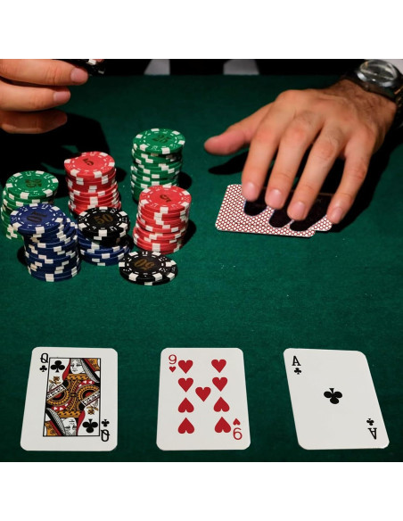 Mini Cartas de Juego VOVCIG 10 Juegos de Póker Viaje