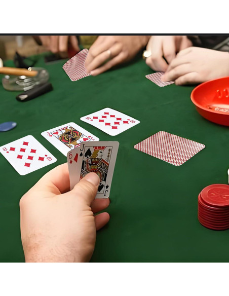 Mini Cartas de Juego VOVCIG 10 Juegos de Póker Viaje