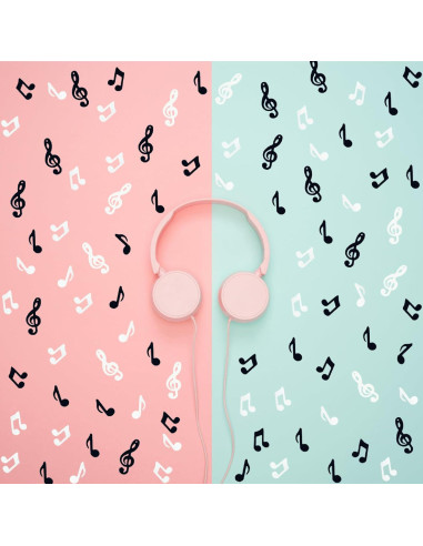 Confeti Musical Metalizado JNSAXMI 900 Piezas 3 Estilos