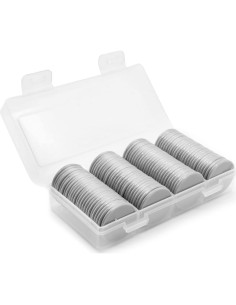 Juego de 100 Fichas de Plástico para Aprendizaje 25 mm 2