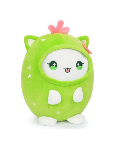 Almohada de Gato Cactus Alayger 20 cm Suave Kawaii