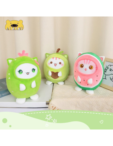 Almohada de Gato Cactus Alayger 20 cm Suave Kawaii