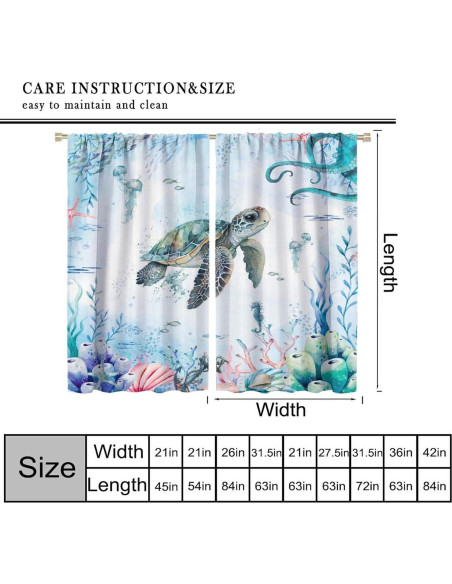 Cortinas AAVEUP Nauticas 2 Paneles 53x137 cm Opacas