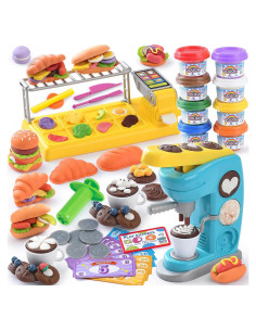 Conjunto de Juguete de Masa de Café PLAY 8 Latas 56g