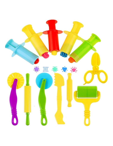 Kit de Herramientas de Plastilina Oun Nana 12 Piezas