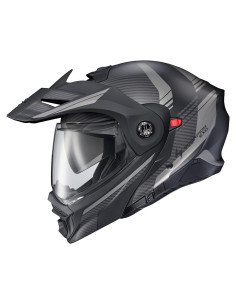 Casco Modular ScorpionEXO AT960 Aventura Adulto Fantasma