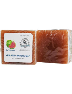 Jabón Detox GIA BELLA 93g - Natural con Extracto de Guayaba 2
