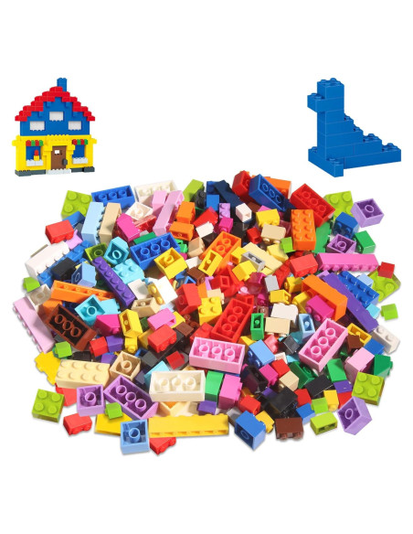 Conjunto de Ladrillos Educativos EKIND 300 Pcs Colores Conjunto de Ladrillos Educativos EKIND 300 Pcs Colores
