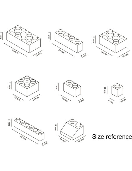 Conjunto de Ladrillos Educativos EKIND 300 Pcs Colores Conjunto de Ladrillos Educativos EKIND 300 Pcs Colores