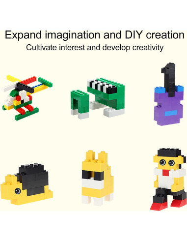 Conjunto de Ladrillos Educativos EKIND 300 Pcs Colores