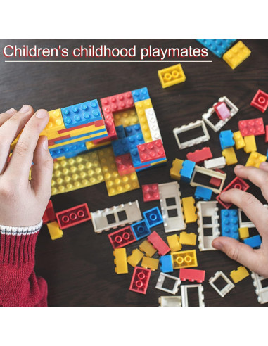 Conjunto de Ladrillos Educativos EKIND 300 Pcs Colores