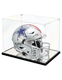 Estuche Acrílico KOLIPI para Casco Mini con Base Espejada