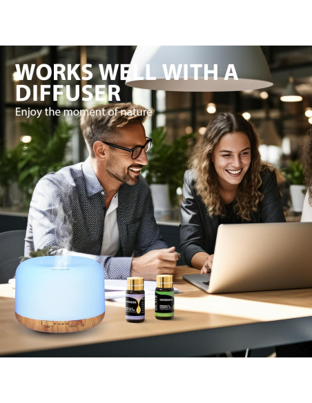 Set de Aceites Esenciales SACATR - 12 x 5ML Aromaterapia Set de Aceites Esenciales SACATR - 12 x 5ML Aromaterapia