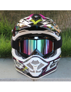 Gafas de Motocross Dmeixs Lente Colorido Anti UV y Anti Niebla 2