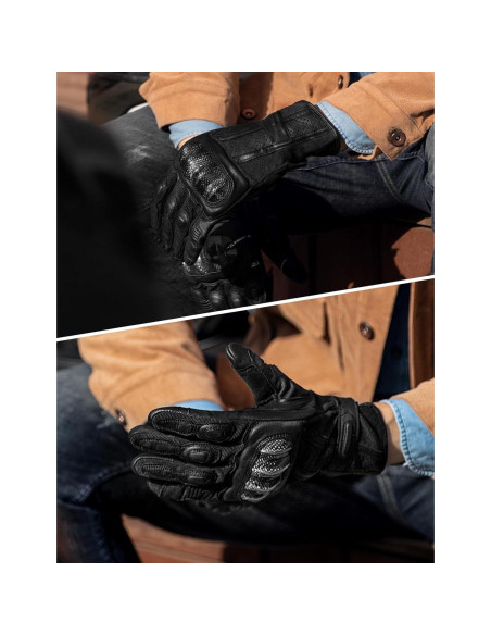 Guantes de motocicleta INBIKE con nudillos duros y táctil Guantes de motocicleta INBIKE con nudillos duros y táctil