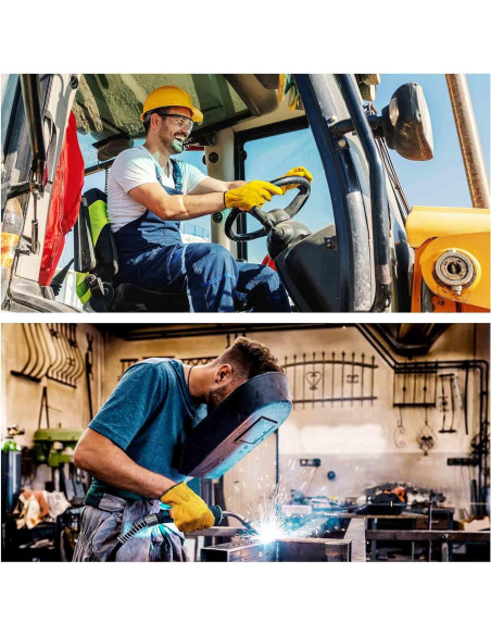 Guantes de Trabajo Vgo de Cuero Dividido 3 Pares Tamaño S Guantes de Trabajo Vgo de Cuero Dividido 3 Pares Tamaño S
