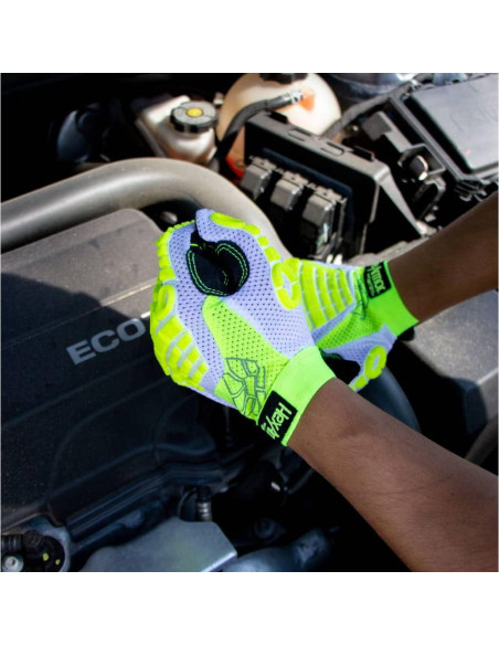 Guantes de trabajo HexArmor 4030 pequeños con protección