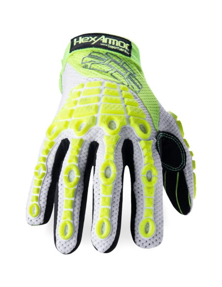 Guantes de trabajo HexArmor 4030 pequeños con protección