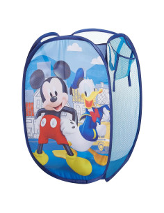 Cesta de Almacenamiento Plegable Idea Nuova Mickey Mouse Azul