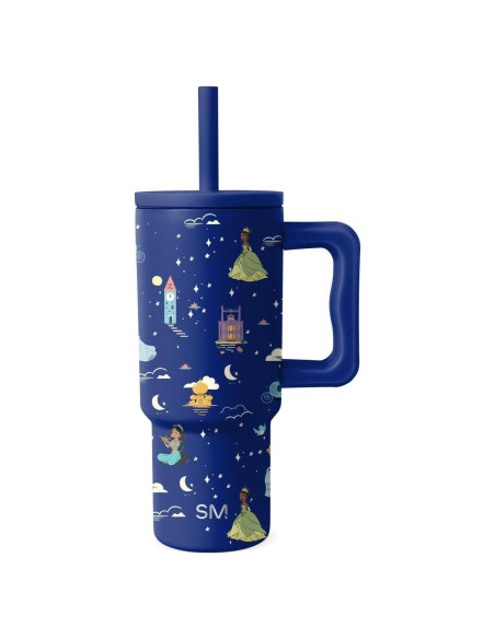 Taza Trek Simple Modern 24 oz con Asa y Tapa Silicona