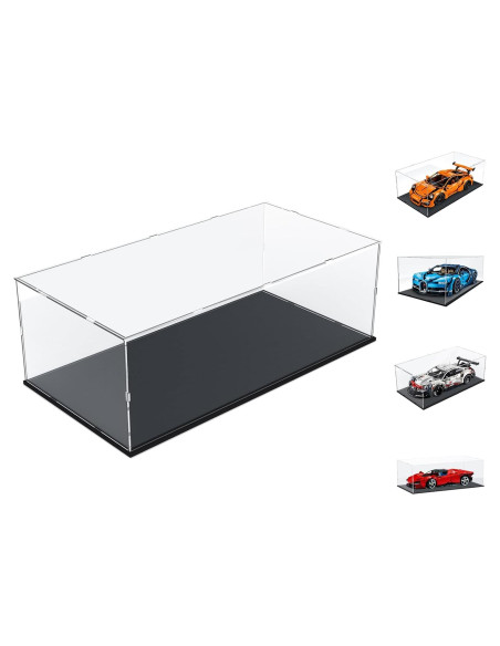 Caja de Exhibición Acrílica Choowin 60x30x20 cm para Lego