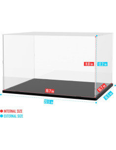 Caja de Exhibición Acrílica Choowin 50x40x30 cm para Lego 2