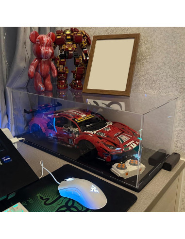 Caja de Exhibición Acrílica Choowin 60x30x20 cm para Lego