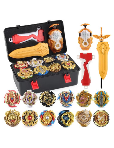 Set de Juguete Bey Battling Top Burst 12 Giros 2 Lanzadores