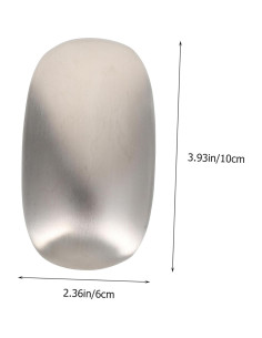 Jabón Absorbedor de Olores Acero Inoxidable WOFASHPURET 10cm 2