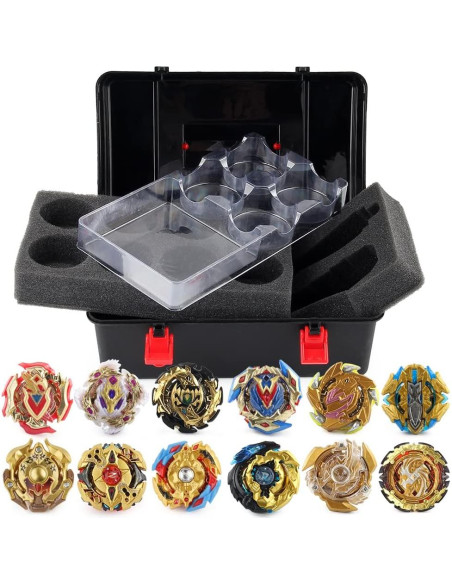 Set de Juguete Bey Battling Top Burst 12 Giros 2 Lanzadores