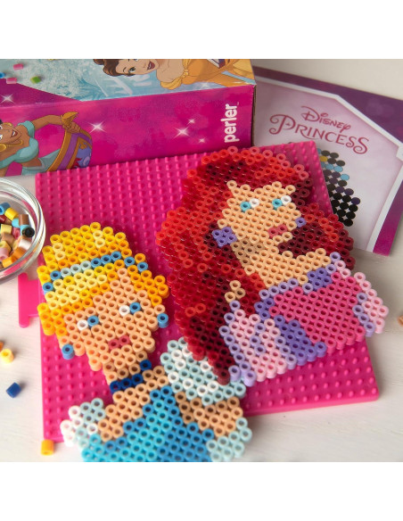 Kit Perler Princesas Disney 2000 Piezas Multicolor Kit Perler Princesas Disney 2000 Piezas Multicolor