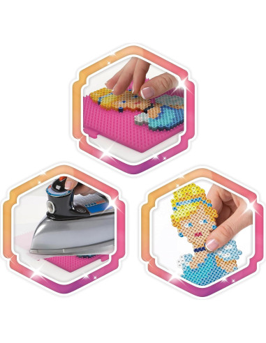 Kit Perler Princesas Disney 2000 Piezas Multicolor