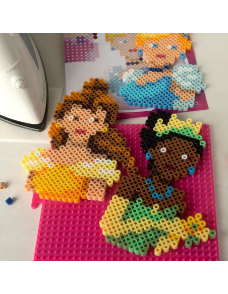 Kit Perler Princesas Disney 2000 Piezas Multicolor Kit Perler Princesas Disney 2000 Piezas Multicolor