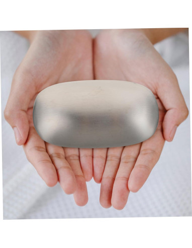 Jabón Absorbedor de Olores Acero Inoxidable WOFASHPURET 10cm