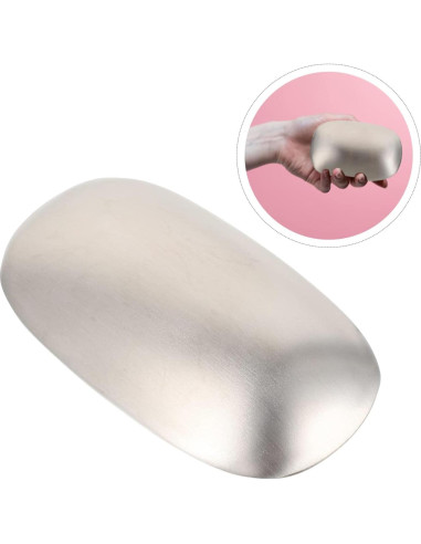 Jabón Absorbedor de Olores Acero Inoxidable WOFASHPURET 10cm